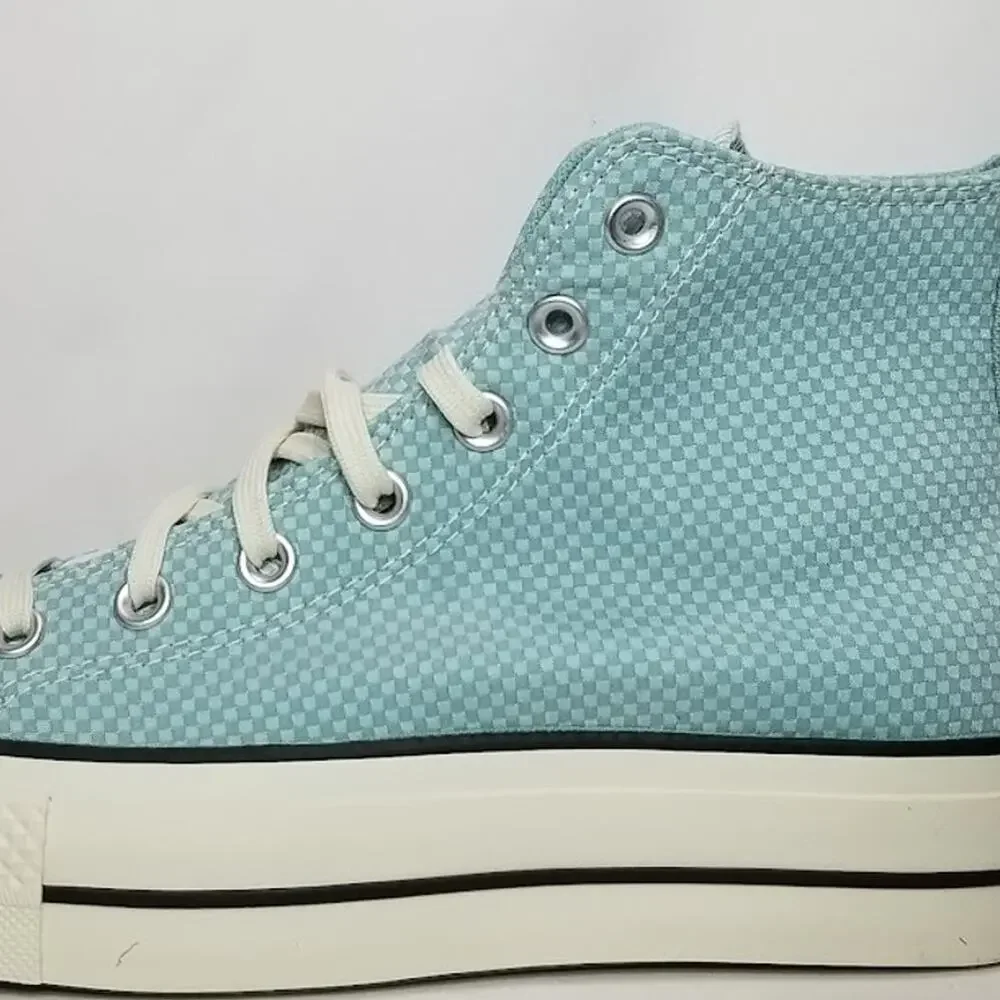 Converse Women's CTAS Lift Hi Tops Size 8.5 Infinity Pool A11625C - Picture 4 of 7